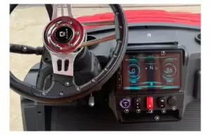 Raptor B4 Steering Wheel and Guages