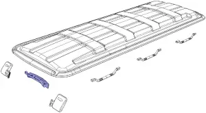 B6 Center Rearview Mirror