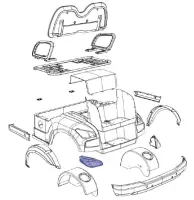 B6 Rear Left Taillight